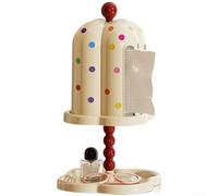 Floweringbeter Scatola per fazzoletti a due scomparti dal design classico che offre flessibilità di conservazione e flusso di carta fluido grazie al grande foro del dispenser e alla struttura in ABS