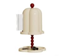 Floweringbeter Scatola per fazzoletti a due scomparti dal design classico che offre flessibilità di conservazione e flusso di carta fluido grazie al grande foro del dispenser e alla struttura in ABS