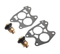 Floweringbeter Set di 2 termostati con guarnizione per motori fuoribordo per modelli Powertec HIDEA 3 40HP 6E5124113000 68812414A100