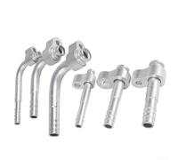 Floweringbeter Set di connettori per pannello mobile specifico per condizionatore d'aria R134a per l'integrazione del tubo del radiatore e dell'evaporatore nei veicoli (tubo a gomito)