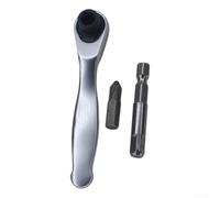 Floweringbeter Set di tre chiavi a cricchetto con 72 denti, manico per cacciavite e piccole chiavi, progettato per una facile manipolazione e conservazione