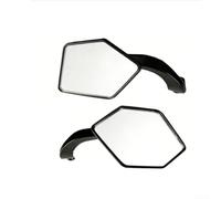 Floweringbeter Sistema dello specchietto retrovisore con l'ala dello spoiler per il supporto del motociclo che sostiene il montaggio coerente e la copertura funzionale del campo