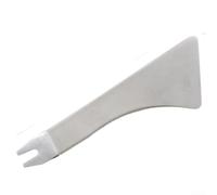 Floweringbeter Strumento per barra di leva interna automobilistica in acciaio inox con doppia testa per rimozione del pannello della porta e del sistema audio, design ergonomico per un uso comodo e