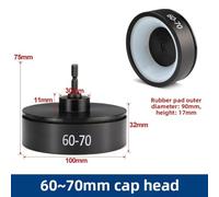 Floweringbeter Strumento per sigillare bottiglie senza sforzo con cuscinetto in silicone sostituibile e impugnatura ispessita per prestazioni stabili di tappatura (60)