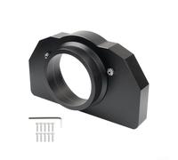 Floweringbeter Supporto per cuscinetto del volante da gioco, design in lega di alluminio, compatibile con Logitech per G25, G27, G29, G920, G923, configurazione di simulazione Racing (nero)