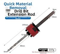 Floweringbeter Taglierina a sgancio rapido per metallo e cartongesso con sistema di bloccaggio e trapano centrale, supporto rimozione dei rifiuti per un efficiente completamento del progetto (A)