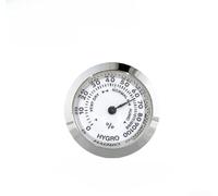 Floweringbeter Termometro e igrometro per mini applicazioni integrate, sensore digitale con letture accurate, finitura oro argento, struttura in ABS e metallo (igrometro Silver27)