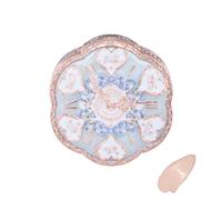 FlowerKnows - Bunny Garden Cushion Cream Foundation - 01 Shell Blue (Case+Refill) - 16g - C01 Cool Alabaster