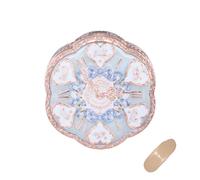 FlowerKnows - Bunny Garden Cushion Cream Foundation - 01 Shell Blue (Case+Refill) - 16g - W03 Warm Ecru