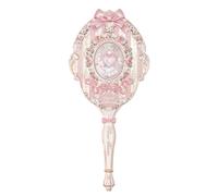 FlowerKnows - Bunny Garden Hand Mirror - 1pezzo - Rosette Pink