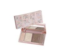 FlowerKnows - Butterfly Cloud Collar Embossed Highlight & Contour Palette - 16g - 02 Tawny Tea