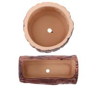 Flowerpot a forma di flowerpot a forma di montone simulato 2pcs Decorativi