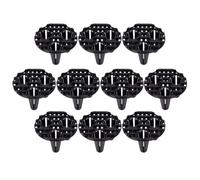 Flowerpot Drainage Mesh Pads -10 Pack Round Pot Bottom Screens | Plant Pot Hole Cover Liners | Reusable Root Protection Drainage Filter Discs | Soil Retention Water Flow Control Planter Mesh Inserts
