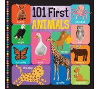 Flowerpot Press 101 First Animals (Libro di cartone)