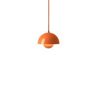 Flowerpot VP10 Lampadario Arancione Piccante