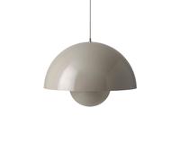 Flowerpot VP2 Lampadario A Sospensione Grigio/ Beige