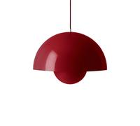 Flowerpot VP2 Lampadario Rosso Vermiglio
