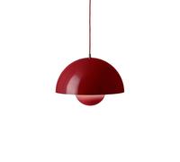 Flowerpot VP7 Lampadario Rosso Vermiglio