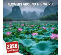 Flowers around the world Calendar 2026: A Global Celebration of Colorful Blooms