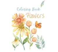 Flowers Coloring: Premium Adult Coloring Pages