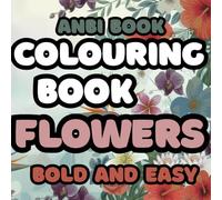 flowers colouring book