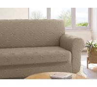 Flowers Copridivano con Braccioli Morbido Elasticizzato Antimacchia Antiscivolo