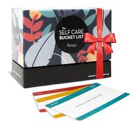 Flowjo The Self Care Bucket List - Articoli premium per la cura di sé per donne e uomini - Rilassati e rilassati con carte di consapevolezza per adulti - sfide divertenti per alleviare lo stress - 100
