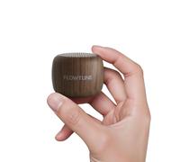 Flowtune, macchina sonora bianca, per bambini e adulti, mini macchina audio portatile da viaggio, timer 6 ore, 18 suoni rilassanti per il sonno, idea regalo (venature del legno)