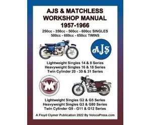 Floyd Clymer Ajs & Matchless 1957-1966 Workshop Manual All Models - (Tascabile)