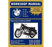 Floyd Clymer BMW Motorcycles Workshop Manual R50 R50S R60 R69S (Tascabile)
