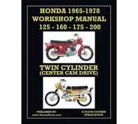 Floyd Clymer HONDA 1965-1978 WORKSHOP MANUAL 125cc, 160cc, 175cc & 2 (Tascabile)