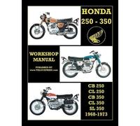 Floyd Clymer Honda Cb250, Cl250, Cb350, Cl350 & SL 350 1968 to 1973 (Tascabile)