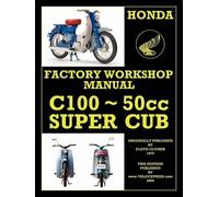 Floyd Clymer Honda Motorcycles Workshop Manual C100 Super Cub (Tascabile)