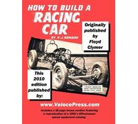 Floyd Clymer How to Build A Racing Car (Tascabile)