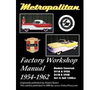 Floyd Clymer Metropolitan (Austin UK & Nash USA) Factory Workshop Ma (Tascabile)