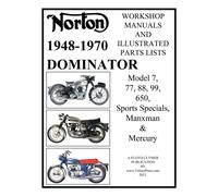 Floyd Clymer Norton 1949-1970 Dominator Workshop Manuals & Illustrat (Tascabile)
