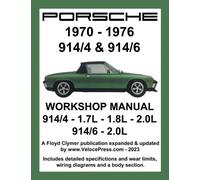 Floyd Clymer Porsche 914/4 & 914/6 1970-1976 Workshop Manual (Tascabile)