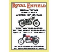 Floyd Clymer Ve ROYAL ENFIELD 500cc TWINS 1948-1963 500 TWIN, METEOR (Tascabile)