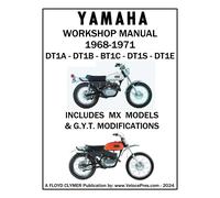 Floyd Clymer Ve YAMAHA 250cc 1968-1971 DT1A - DT1B - DT1C - DT1S - D (Tascabile)
