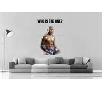 Floyd Mayweather Who Is The One locandina Formato A0 Larghezza Stampa
