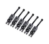 Floyd Rose - Set di 6 selle di ricambio per ponte Floyde Rose, tremolo, vibrato, colore nero, set da 6 pezzi