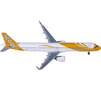 FloZ Per AeroClassics per Scoot per Airbus A320neo 9V-NCD 1:400 Modello prefabbricato