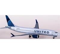 FloZ per AeroClassics per United Airlines per Boeing 737 MAX 8 N27251 1:400 Aircraft Pre-Built Model