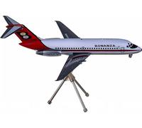 FloZ per Geminijets per Bonanza Airlines per Mcdonnell per Douglas DC-9-11 N945L 1:200 Modello pre-costruito