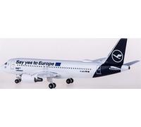 FloZ per Herpa per Lufthansa per Airbus A320 D-AIZG Dì sì all'Europa 1:500 Modello prefabbricato per aeroplano