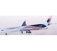 FloZ per JC Wings per Malaysia Airlines per Airbus A330-300 9M-MTJ 1:400 Aereo Pre-Costruito Modello