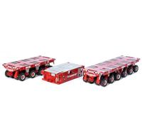 FloZ per MAMMOET per SPMT Combined Transport Module Set 1:50 Truck Pre-Built Model