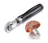 Flpeekash Kit di Attrezzi per Toppe per Riparazione Pneumatici Rullo per Toppe per Pneumatici con per Smerigliatura per Testine di Rettifica per Pneumatici (42 Mm)