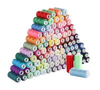 Flpeekash Set di Filati da Cucito 100 Colori 250Yd Ogni Rocchetto di Filati in Poliestere Kit per Cucire a Mano o a Macchina