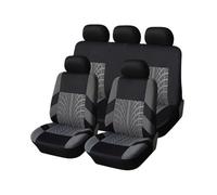 FLPLZKMNZK Copri sedili set protezione Coprisedili Anteriori Per Auto Adatti Per La Maggior Parte Delle Auto Coprisedili Per Auto Con Lettere Ricamate Antipolvere Coprisedili Auto(Size 1)